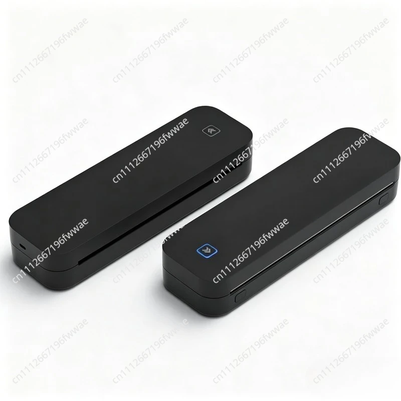 Portable Mini Thermal Printer Bluetooth Wireless Mobile Phone A4 Inkless  Stencil Transfer Office Printer 1 pcs