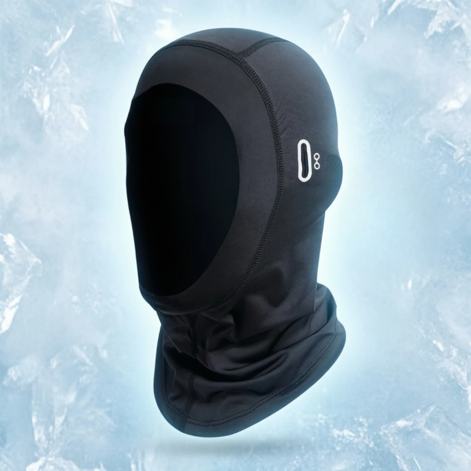 Balaclava with Glasses Port Stretch Open Face Balaclava Helmet Liner Sleek Ski Mask with Helmet Fit Lightweight