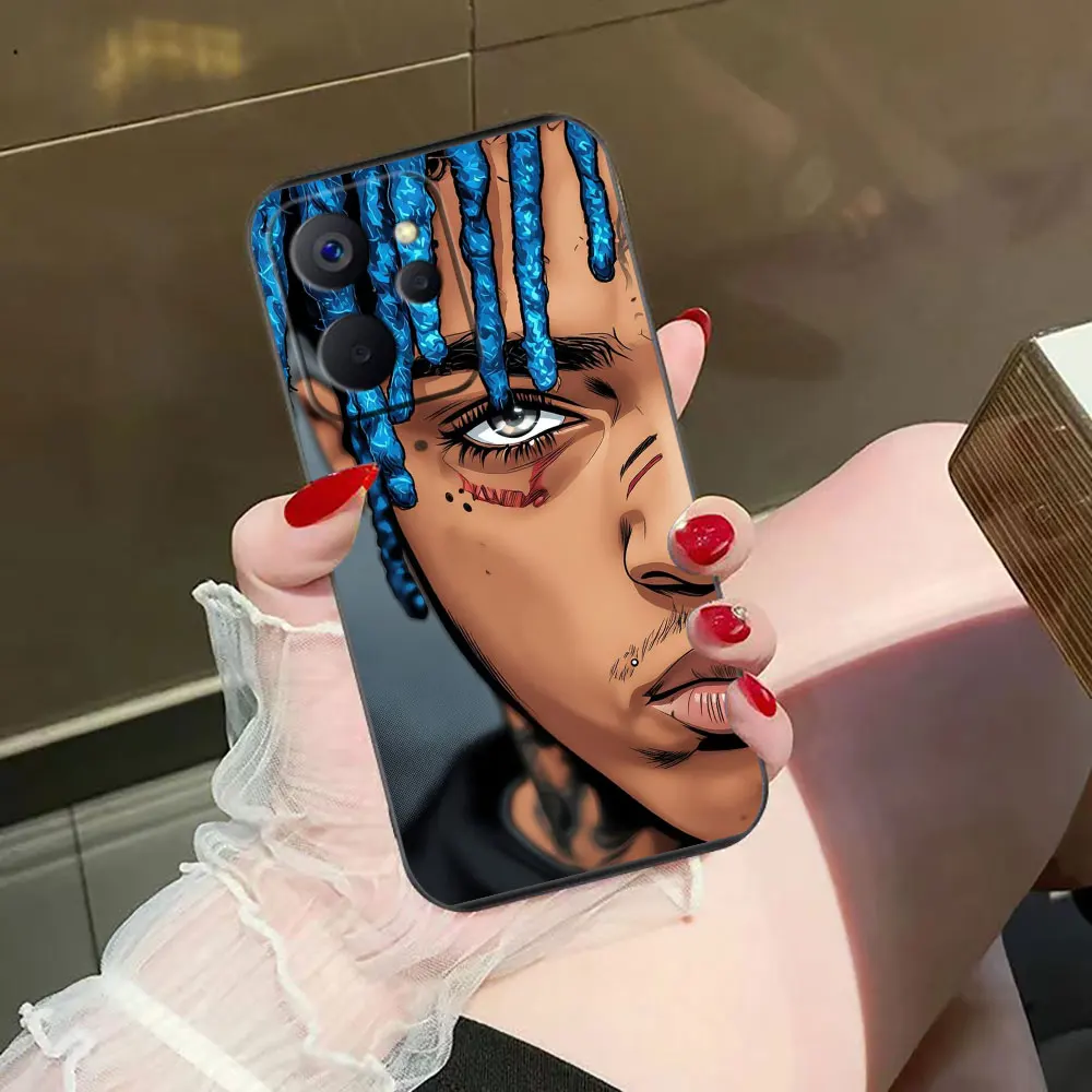 

Music Rapper X-XxxTentacions Phone Case For Realme C83 C85 C75 C71 C65 C63 C55 C53 C35 C33 C21 7 6 5 GT NEO 2 NARZO 50 50I Case