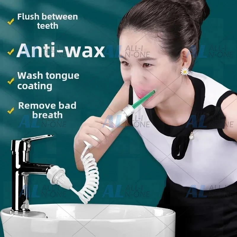 工場直販の人気商品、蛇口式歯ブラシ、ウォーターフロス、歯磨き器