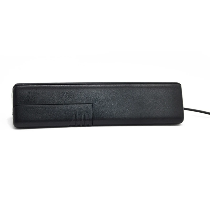 A2UD In-Outdoor Thermometer Auto A/C Digital LCD Display In Out Clock For Car Home Vehicle Dual-Way Digital Thermometer Clock