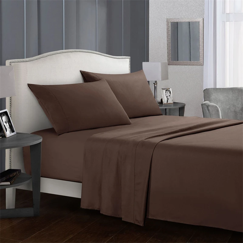 High-quality Simple King Size Bed Sheet Set Soft Comfortable Fitted Sheets Sets Queen Durable Bed Cover Mattress Protector Cover
