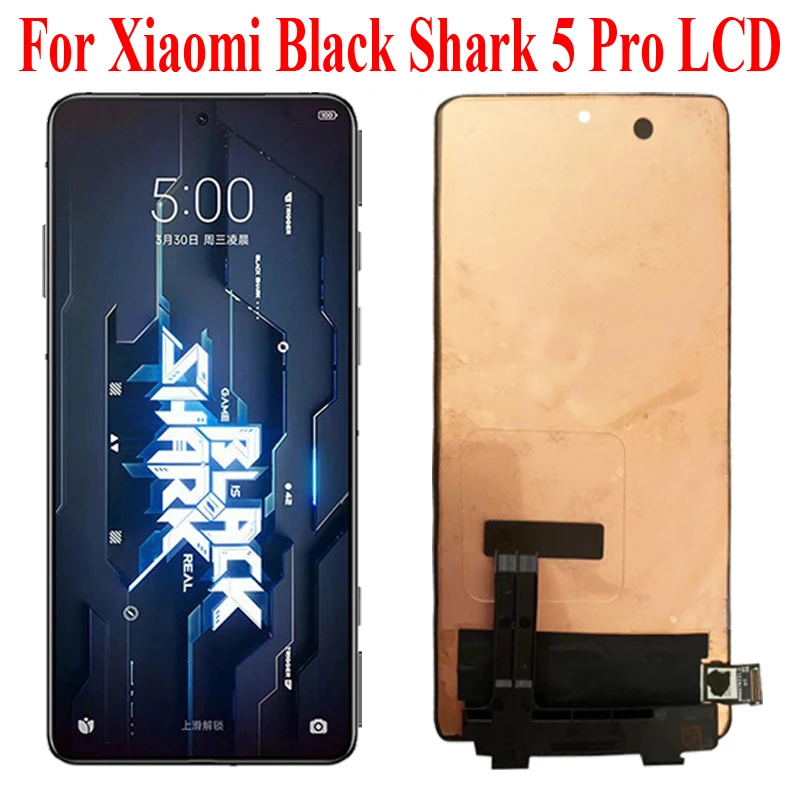 

6.67" LCD For Xiaomi Black Shark 5 Pro 5Pro LCD Display SHARK KTUS-H0 Touch Screen Panel Digitizer Assembly Repair