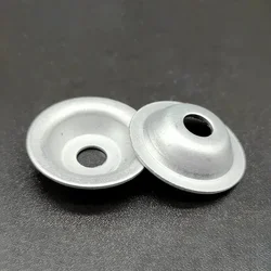 5/10/20Pcs Bowl Shaped Concave Hole Iron Galvanized Meson Sleeve Horn Pad Straw Cap Gasket M6/M8/M10/M12/M16