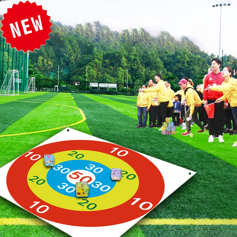 Throwing Sandbag Target Outdoor Parent-child Interactive Fun Sports Games Team Building Activities Kindergarten Multiplayer Game