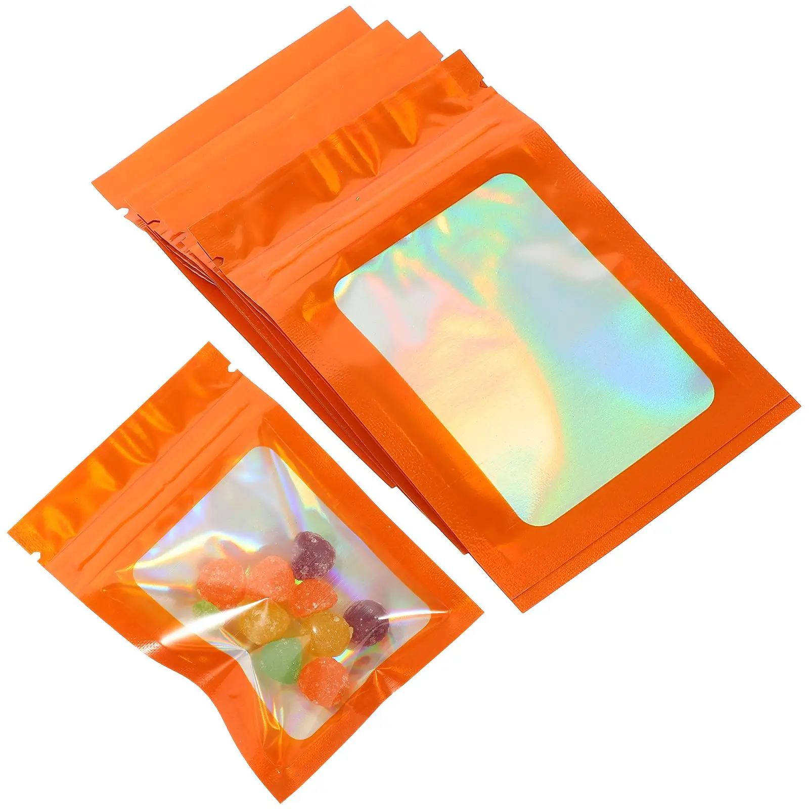 

100 Pcs Gift Wrapping Bag Earring Packing Self Seal Pills Sealed Jewelry Bags Sealing