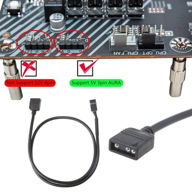 5V 3PIN Rgb Vdg Con… - image