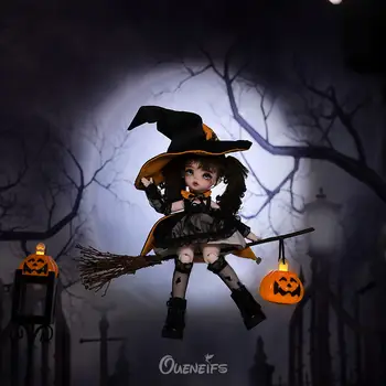 Lalka artystyczna Hugo BJD 1/6, 26,5 cm w czarnej sukience z gazy i żółtej muszce, YOSD, zabawki z żywicy fantasy 8 best sales bjd yosd - №5