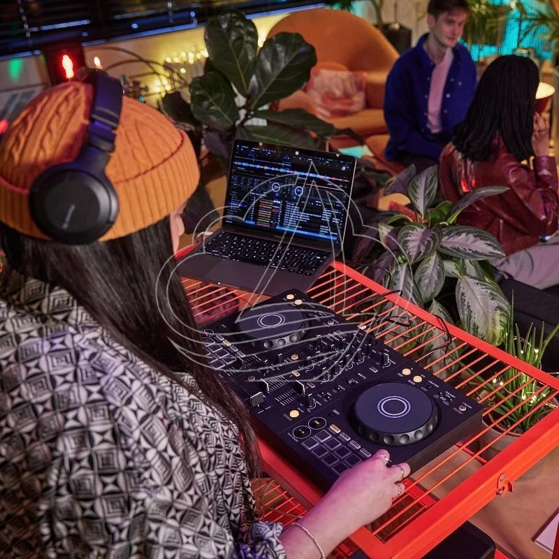 DDJ-FLX4 DJ Controller 2 Channel Audio Mixer Professional Digital Disc Player For Bar Live Stage Performance