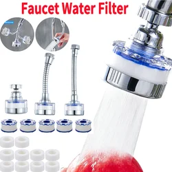 360 ° Draaiende Kraan Mount Filters Bad Kraan Connector Onder Druk Gootsteen Kraan Waterfilter Universele Kranen Bubbler Nozzle