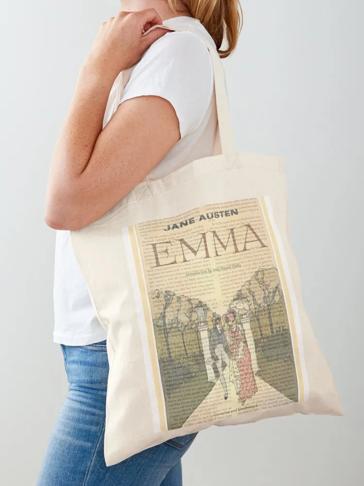 

Emma by Jane Austen Tote Bag Fabric bag Women's tote bag Big personalized tote