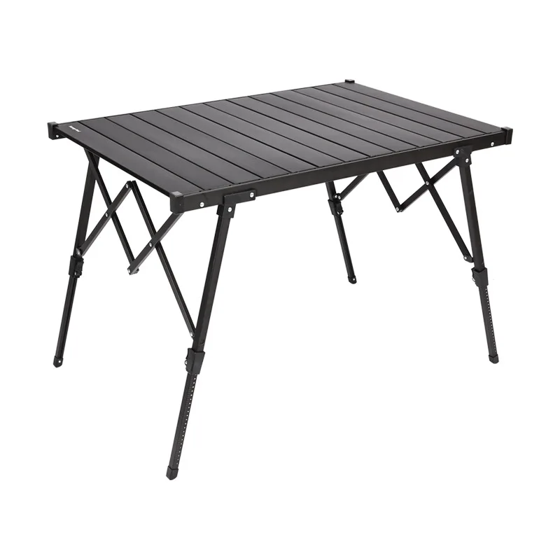

Outdoor camping aluminum alloy egg roll table camping dinner outdoor camp table folding