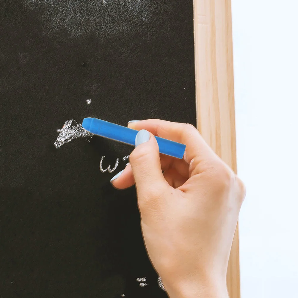 

12Pcs Comfortable Grip Water Soluble Chalks for Chalkboard Drawing Painting Supplies No Dust Easy to Clean Chalk