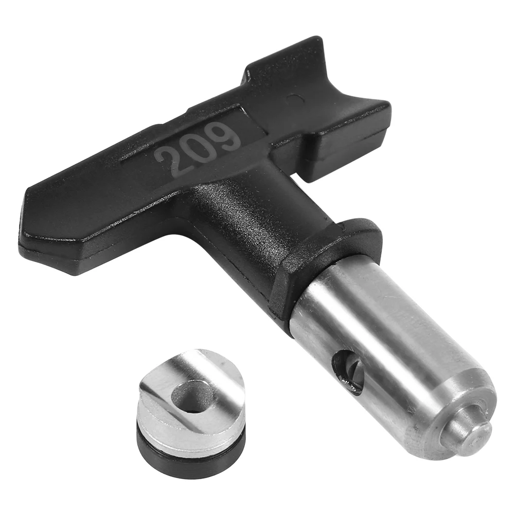 スプレーガンノズル便利な可逆タングステン鋼エアレスペイントスプレーガン先端ノズルアクセサリーホームツール 209 #