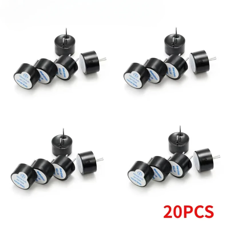 20PCS Super Loud 5V Active Alarm Buzzer Beeper Tracker - 9055 9X5.5mm / 1295 12X9.5mm