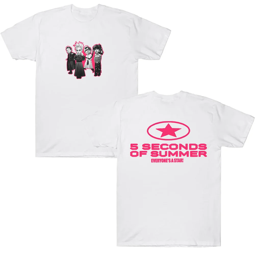 5SO EVERYONE 5Secoueds Of Summer 直筆サインTシャツ