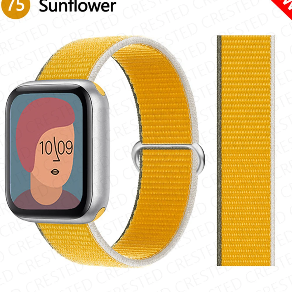 Nylonowy pasek pętelkowy do pasek do Apple Watch 45mm 41mm Ultra 2 49mm 44mm 40mm 42mm 38mm bransoletka Correa iwatch seria 9 8 7 6 5 4 3 SE