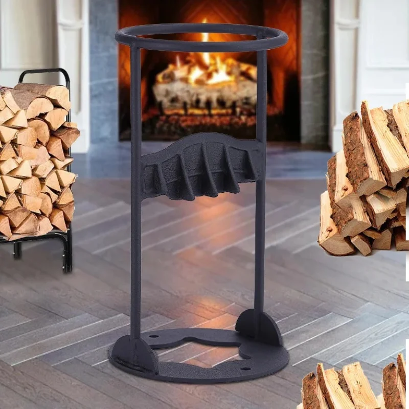 High Quality Safe Cast Iron Household Manual Firewood Splitter Log Wood Breaker Separator Wedge