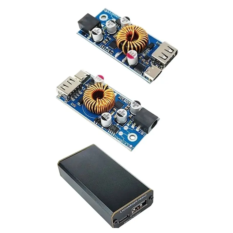 [LXYA68Z!] DC 12-96V High Voltage Buck Module With Case PD/QC2.0 3.0 Multiple Fast Charging Protocols For IOS/Xiao MI/HUAWEI Pho