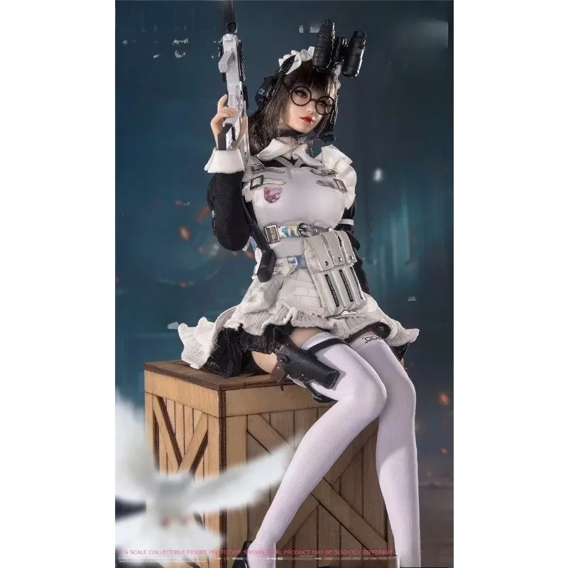 GDTOYS 1/6 ทหารหญิงแม่บ้านสาว ELIZA ชุดรุ่น 12''Action Figure Movable Eyeballs ของเล่นสะสม