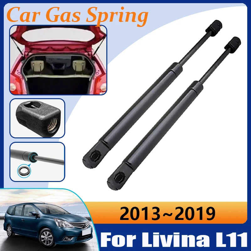 

Trunk Hydraulic Lever For Nissan Livina L11 Accessories 2013~2019 Shock Absorber Lever Protection Holders Tools Car Accessories