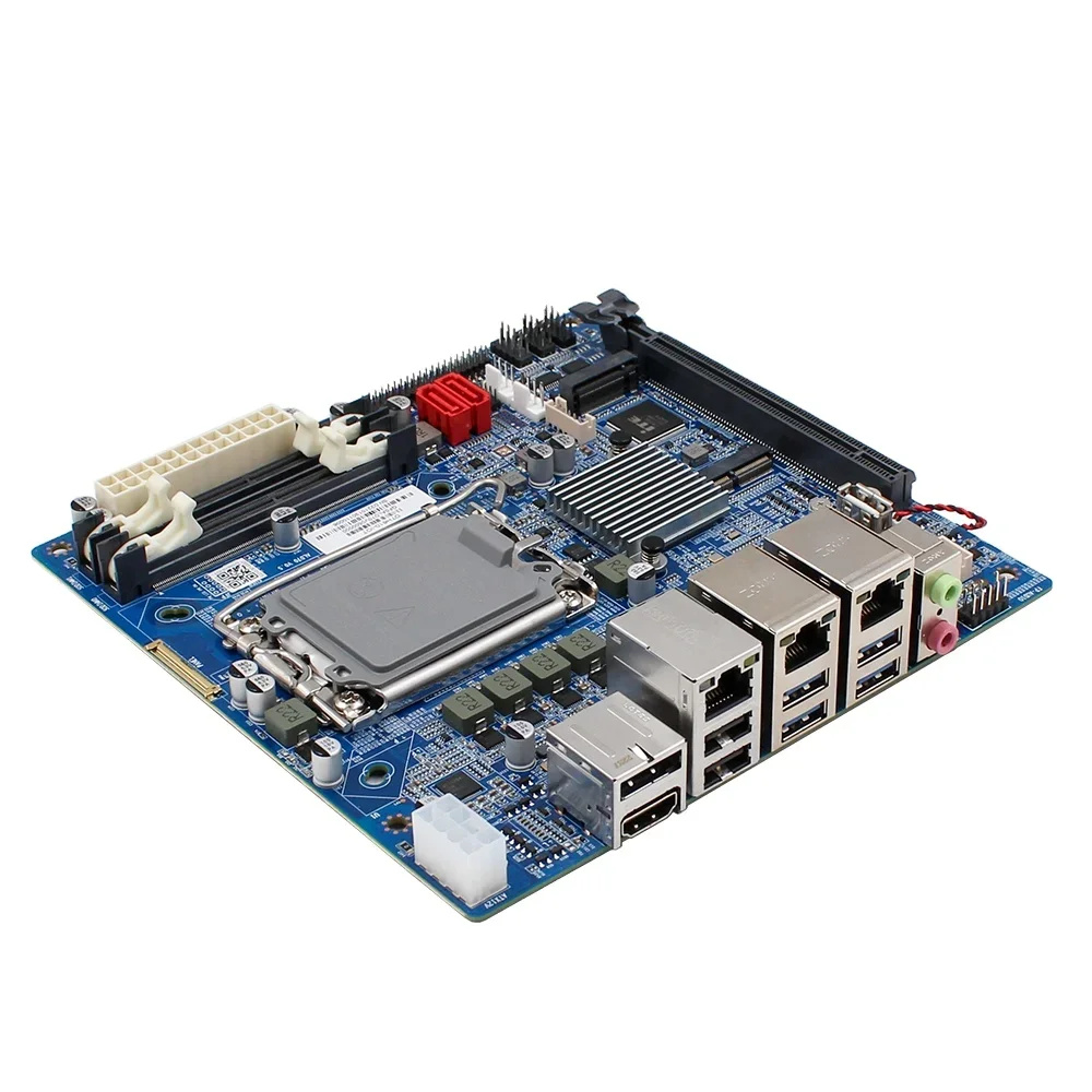 Maxtang 12th Gen Alder Lake S Processor based Mini ITX Motherboard with H610 Chipset DDR4 PCIe 16X M.2