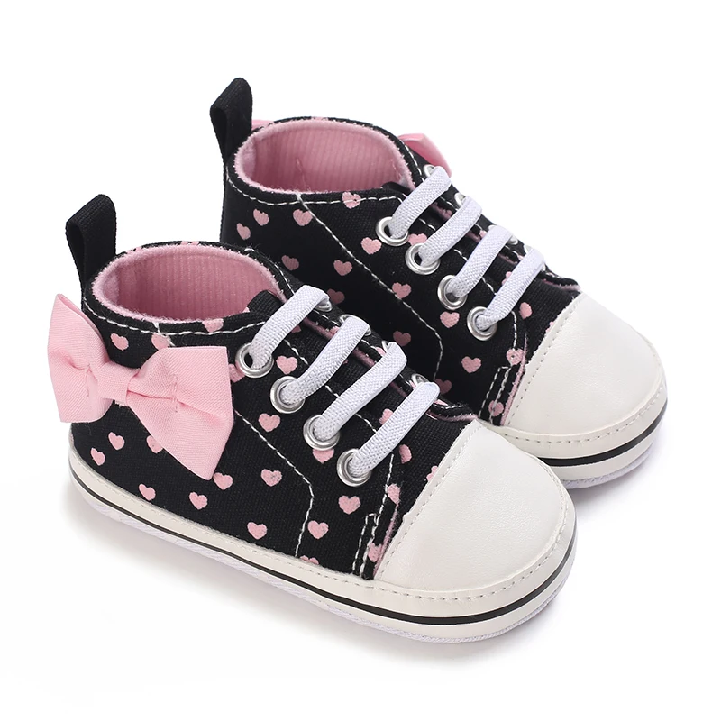 Neonate neonati maschi scarpe di tela primavera autunno carino neonato bambino culla Sneakers suola morbida pavimento primi camminatori