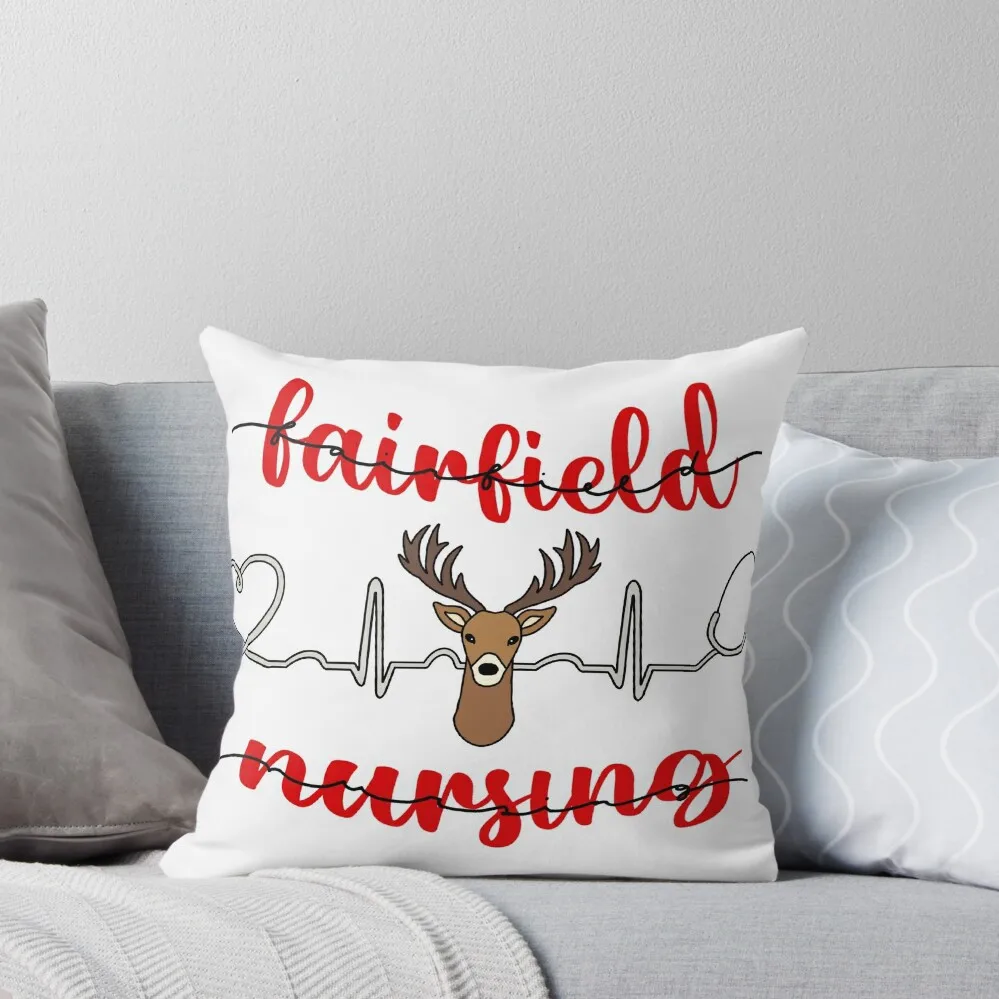 

fairfield university stags nursing Throw Pillow bed pillows Decorative Sofa Cushions ornamental pillows pillow