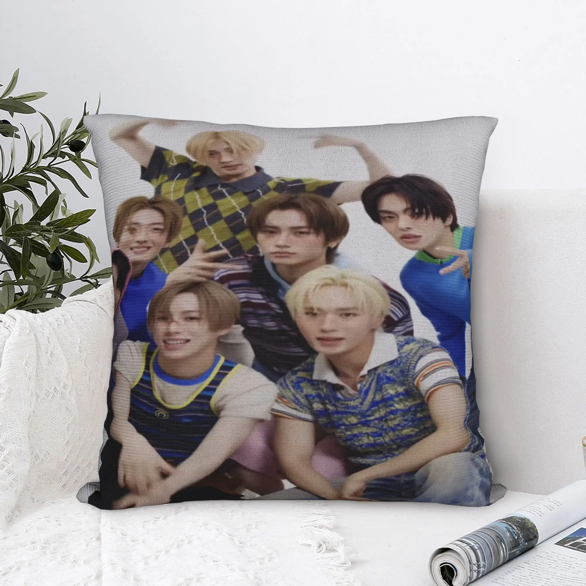 Ald1 Members Pillowcases  Funny Pillow Case For Sofa Home Decor Graphic Pillow Cover