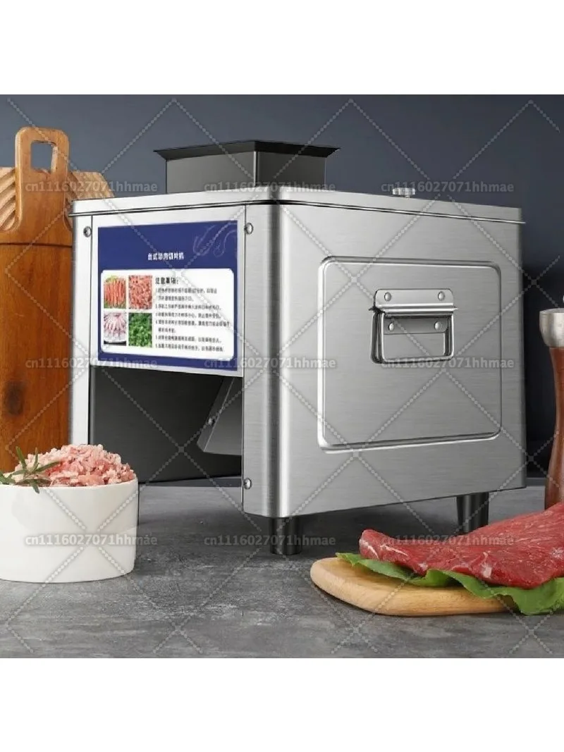Commercial and Household Meat Grinder, Fully Automatic Slicer, 220V Electric Meat Slicer