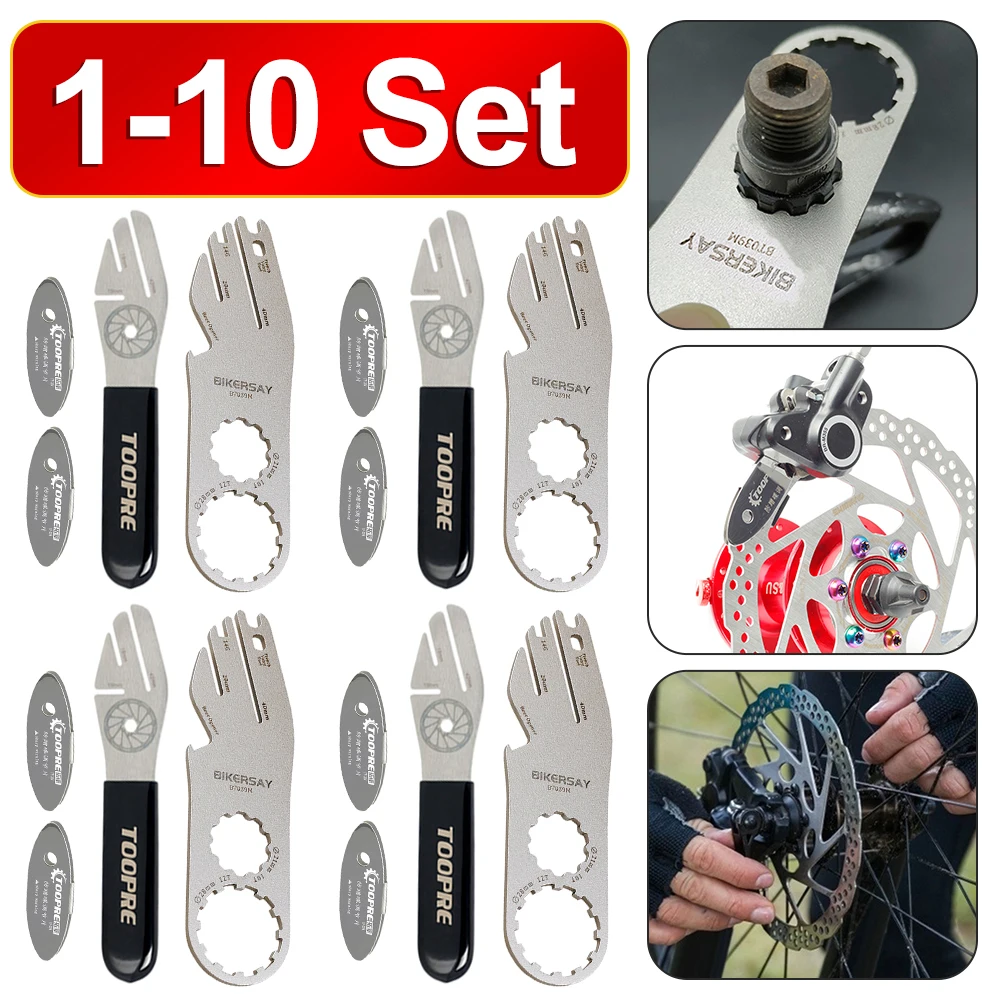 

Bike Bicycle Disc Brake Rotor Alignment Flattening Correction Wrench Stainless Steel Tool Truing Tools Mountain Bicycle Disc