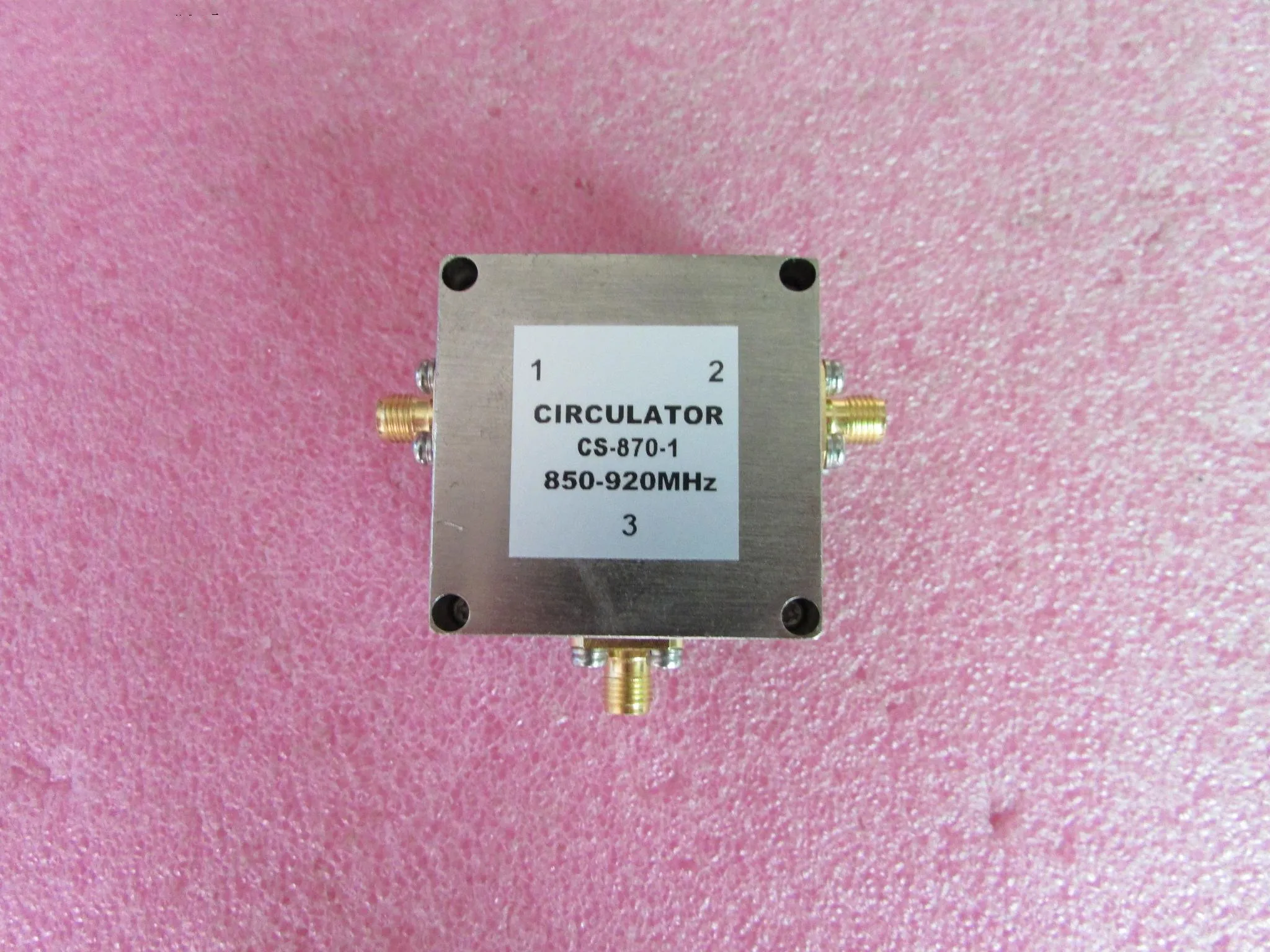 

CS-870-1 850-920MHz SMA RF microwave coaxial circulator