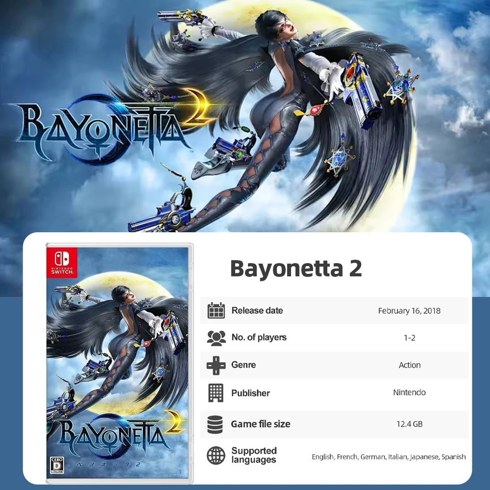 Bayonetta Series 1 2 3 Bayonetta - Cereza Lost Demor - نينتندو سويتش عروض الألعاب خرطوشة البطاقة المادية