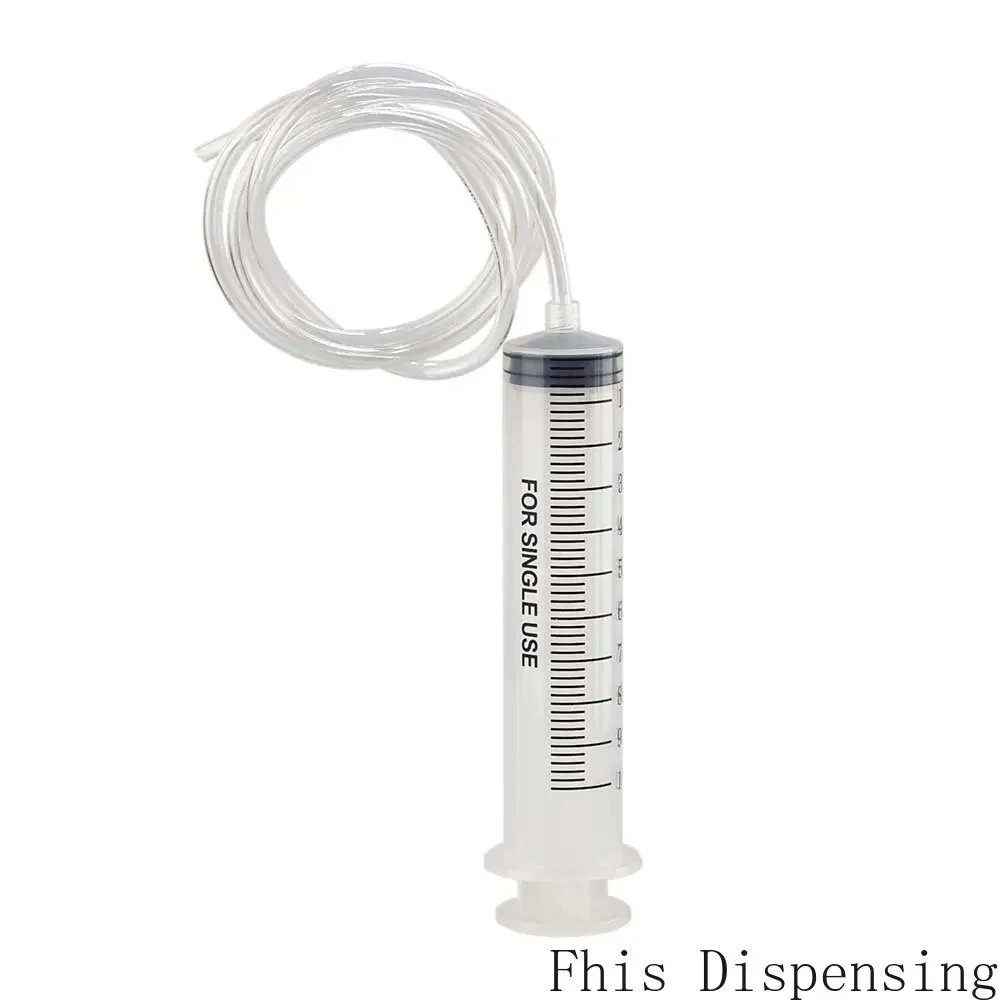 Large Plastic 100ml Syringe +120cm (47in) Handy Plastic Tubing
