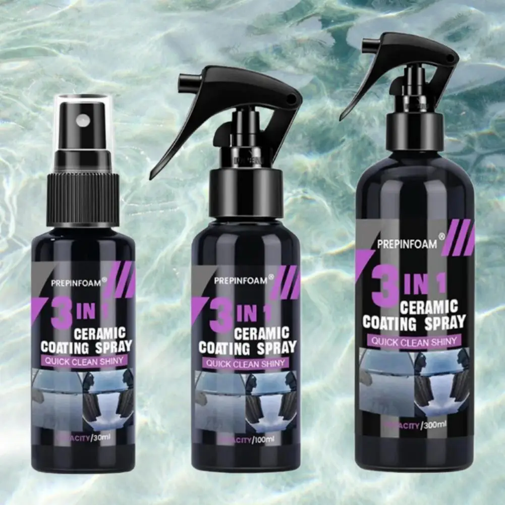 

30/100/300 мл 3 в 1, автомобильное керамическое нанопокрытие, жидкокристаллическая защита, гидрофобный слой, полировальная краска, агент, покрытие Nanos