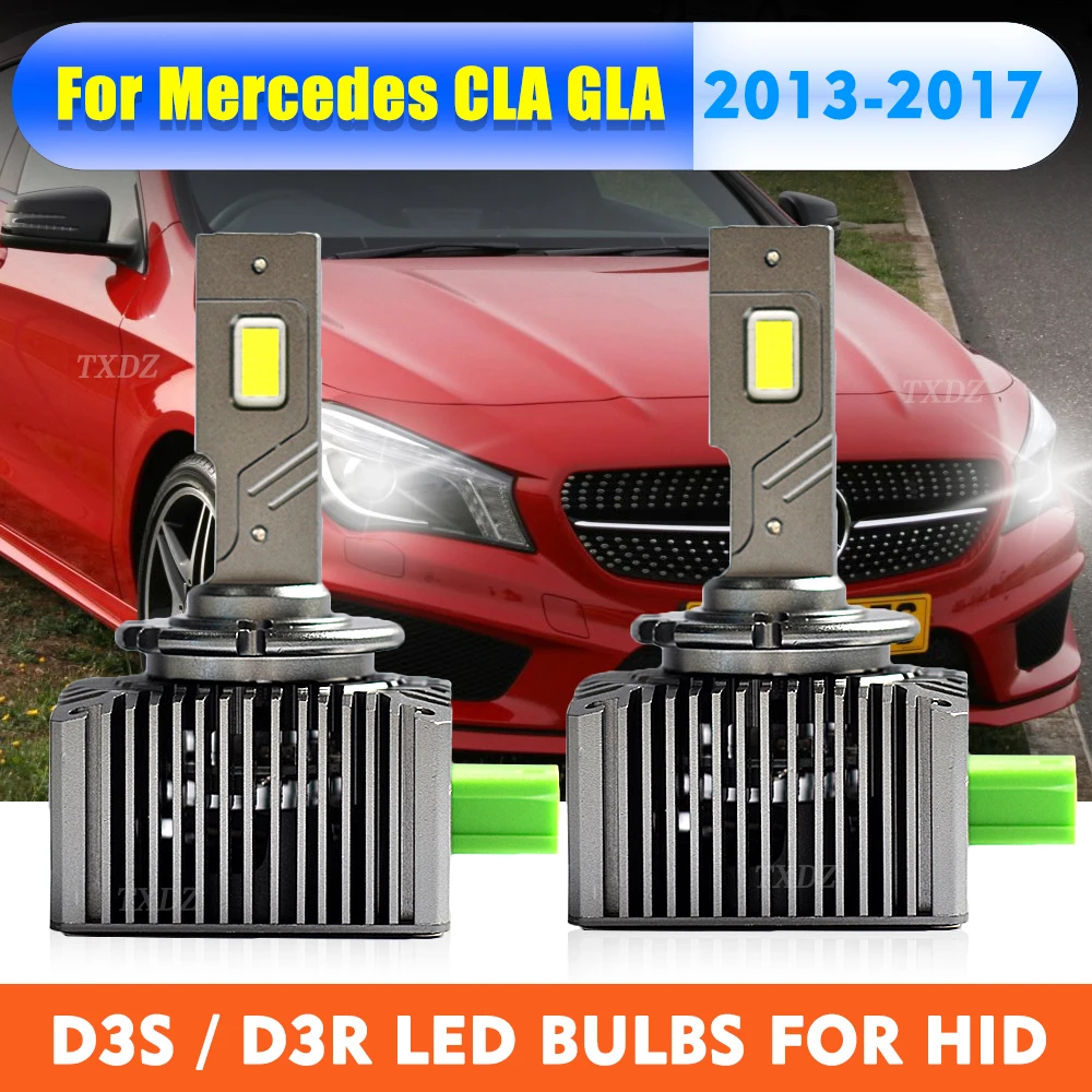 

Для 13-17 Mercedes CLA GLA D3R D3S светодиодный лампы головного света 6000K 55 Вт HID ксеноновый комплект для преобразования 2229003300 130732931500