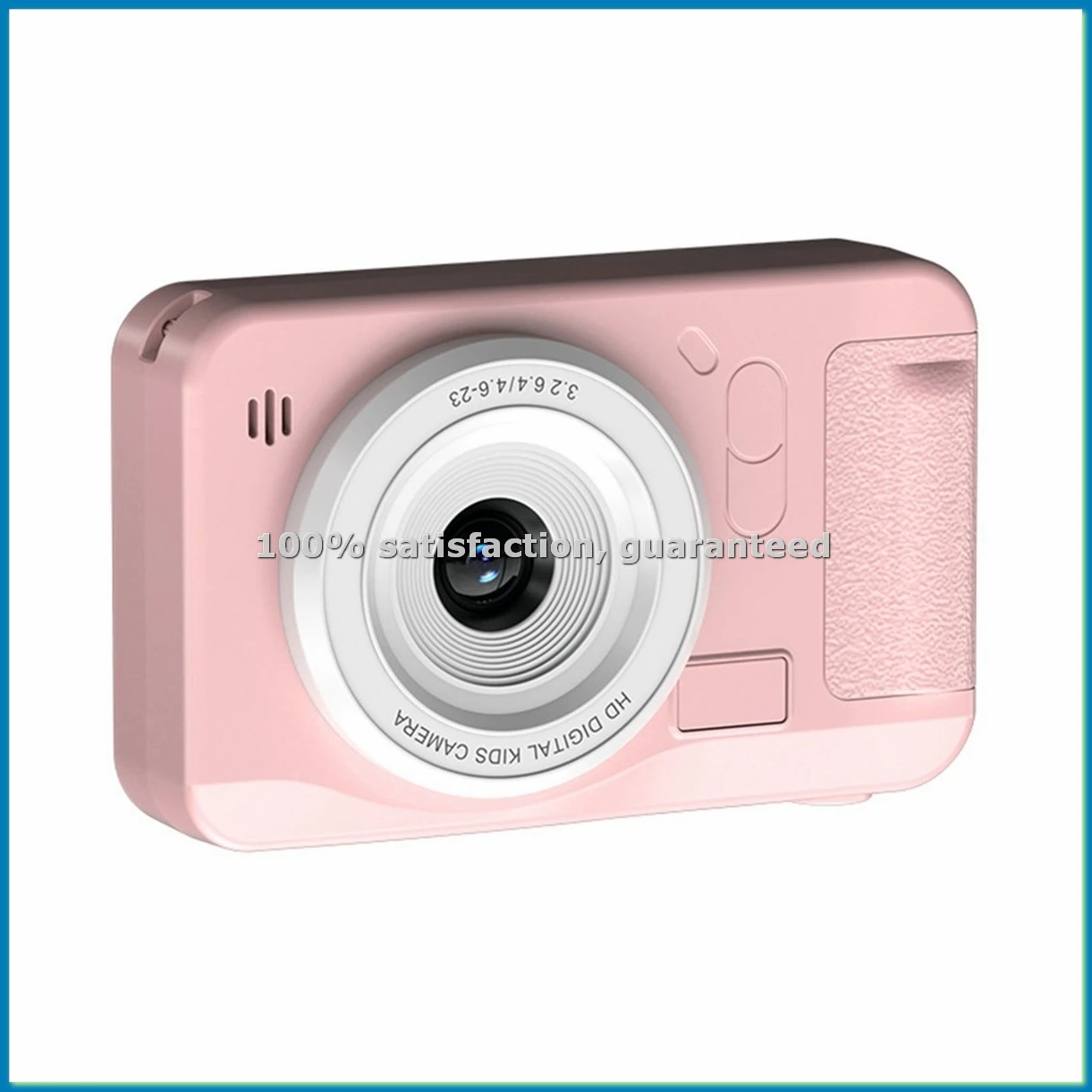 4K Digital Camera 44 Megapixels HD Photography CCD Travel Selfie Pocket Students Campus Selfie Camera Pink-A82Z