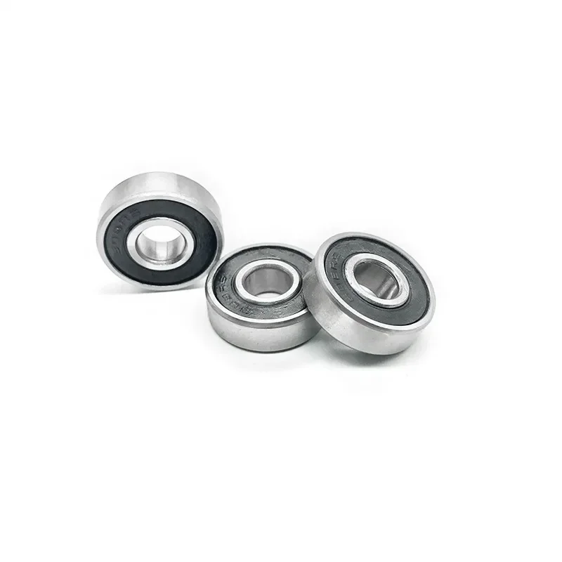 2pc Deep Groove Ball Bearing 6200 6201 6202 6203 6204 6205 6206 2RS ZZ Rubber Sealed   Steel Miniature  Metal