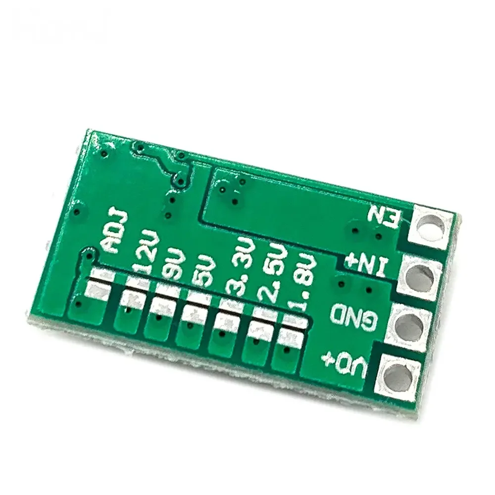 High-Efficiency 3A DC-DC Buck Converter – Mini 12-24V to 1.8V/3.3V/5V/9V/12V Adjustable Power Supply Module (97.5% Efficiency)