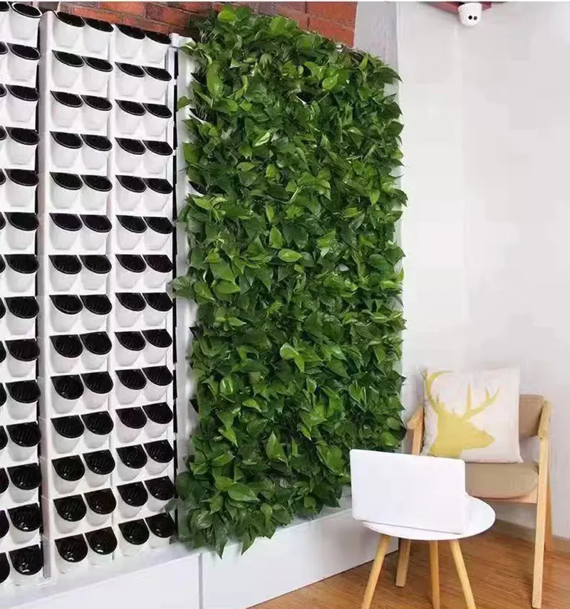 

Lyine Green Wall Hydroponic System Garden Vertical Green Wall With Irrigation System For Vegetable And Fruit
