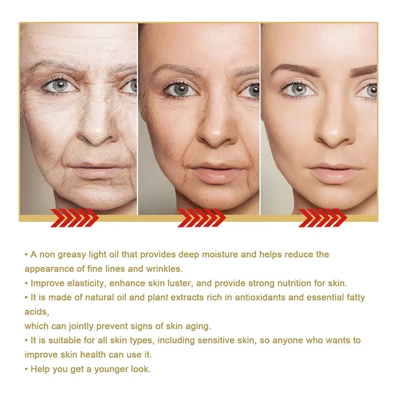 Collagen Wrinkle Remover Face Serum Anti Aging Whitening Moisturizing Fade Fine Lines Dark Spots Brightening Cosmetics 2024