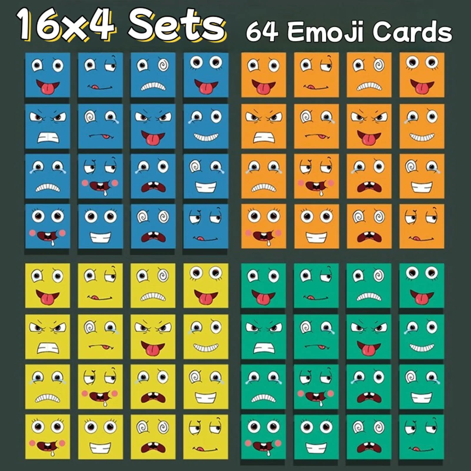 Jouets éducatifs pour enfants, Expressions faciales en bois, blocs de construction changeants, puzzle, jouets éducatifs Montessori pour enfants