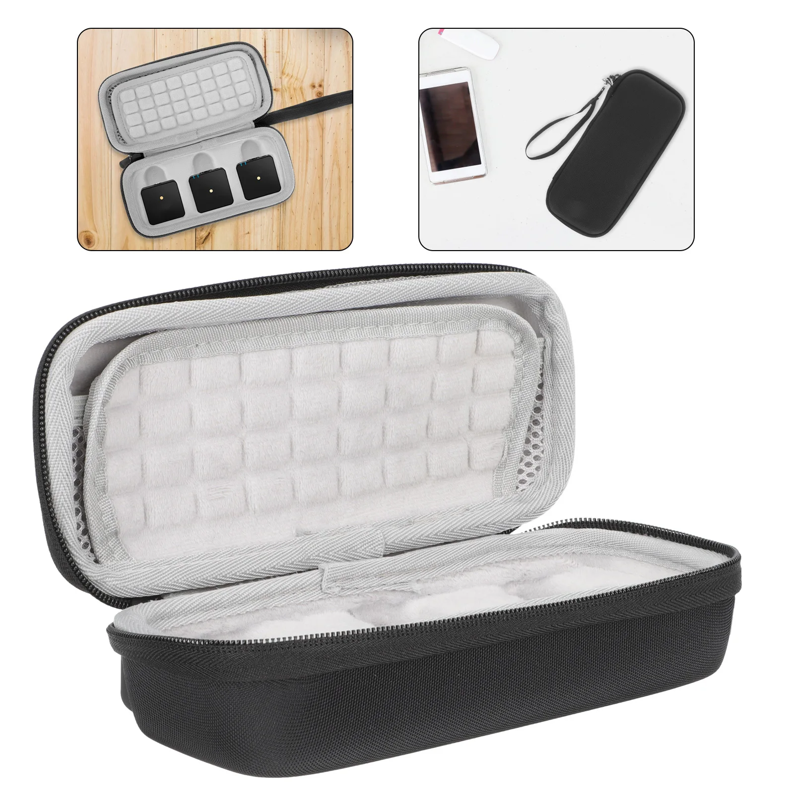 

Messenger Rod Microphone Storage Bag Portable Handheld Accessories Bracket Sleeve Cover Case