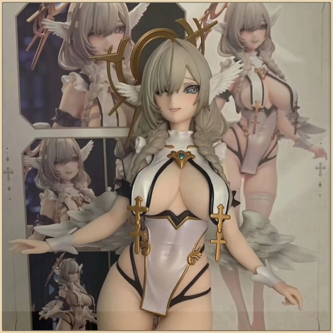 

【В наличии】AniMester Damanjiang Original Saint-Wan Master Cecia 1/6th Коллекция ручной работы Мобильный костюм Фигурка девушки
