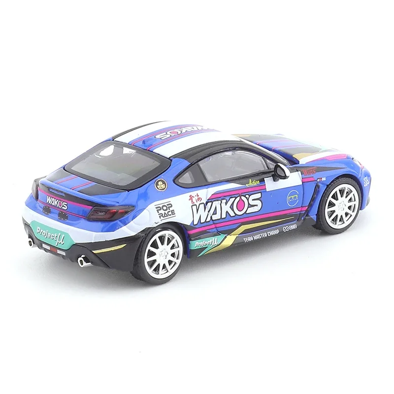 XCARTOYS POStore ACE-Modèle de voiture en alliage moulé sous pression, jouet pour enfants, Wakos, cadeau de Noël pour garçons, GR86, 1/64