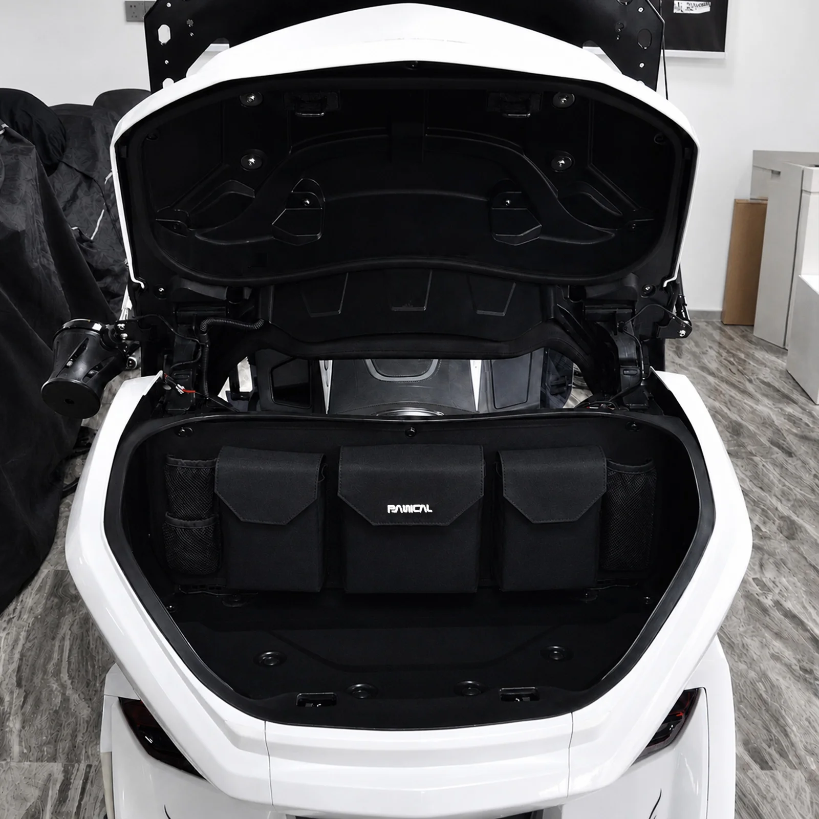 Panical Rear Top Box For Honda Goldwing GL1800 2021-2026 Motorcycle Trunk Organizer Storage Bag Case Goldwing Accessories