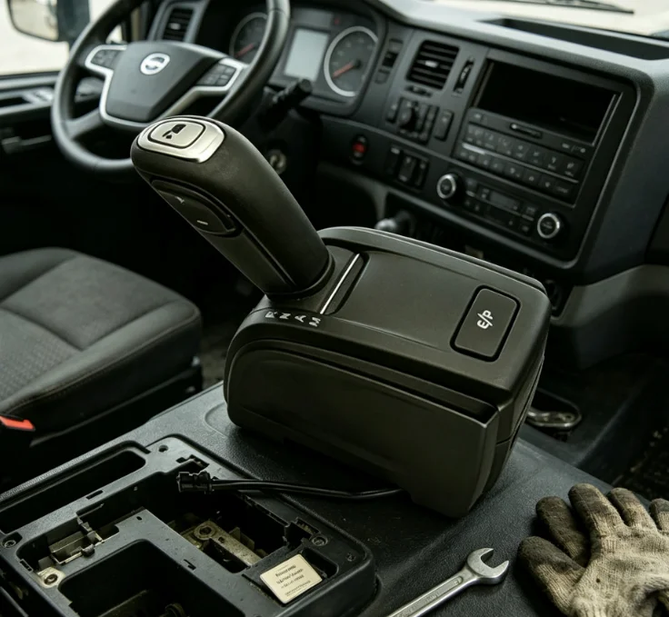 Heavy Duty Truck Cab Gear Shift Control Lever 22230455 22583048 21847980 Fit Volvo FH4 FM4 Automatic Transmission Shifter Parts