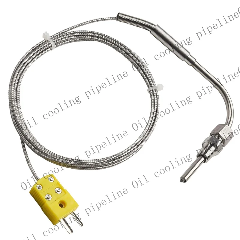 A+ 1 Pcs EGT K Type Thermocouple Exhaust Probe Temperature Sensors Stainless-Steel
