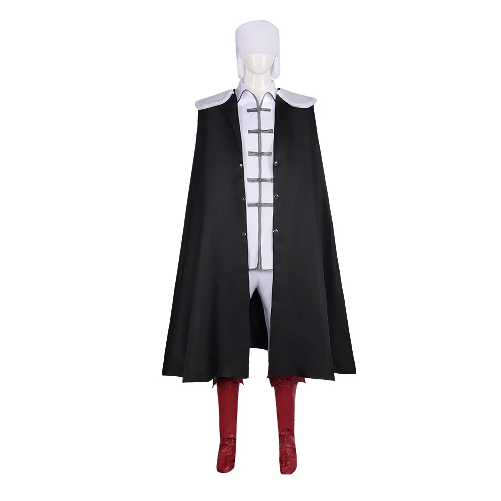 Fyodor Dostoiévski Cosplay Costume para Homens e Mulheres, Peruca, Capa, Top, Calças, Dia das Bruxas, Carnaval, Festa, Palco, Executar Roupas