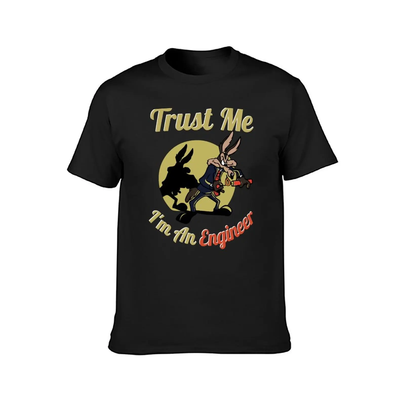 TRUST ME I'M AN ENGINEER T-Shirt sports fans boys animal print Short sleeve tee plus sizes mens graphic t-shirts big and tall